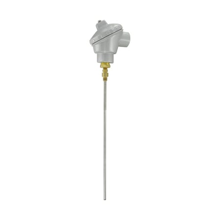 Dwyer Instruments Weatherproof immersion temperature transmitter, 6in probe L TTW-106